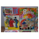 Assorted Vintage Comic Books - Bunny, Young Love, Katie Keene Assorted Vintage Comic Books - Bunny, Young Love, Katie Keene