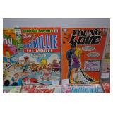 Assorted Vintage Comic Books - Bunny, Young Love, Katie Keene Assorted Vintage Comic Books - Bunny, Young Love, Katie Keene