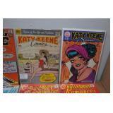 Assorted Vintage Comic Books - Bunny, Young Love, Katie Keene Assorted Vintage Comic Books - Bunny, Young Love, Katie Keene