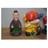 *3* Vintage Coin Banks *3* Vintage Coin Banks