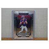 2024 Panini Prizm J.J. McCarthy Emergent Rookie Football Card 2024 Panini Prizm J.J. McCarthy Emergent Rookie Football Card