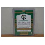 2018 Panini Donruss Optic Jayson Tatum Rookie Basketball Card 2018 Panini Donruss Optic Jayson Tatum Rookie Basketball Card