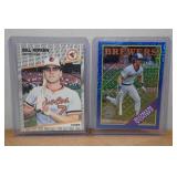 1989 Fleer Bill Ripken F**k Face Baseball Card, Robin Yount Parallel 1989 Fleer Bill Ripken F**k Face Baseball Card, Robin Yount Parallel