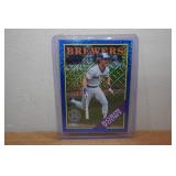 1989 Fleer Bill Ripken F**k Face Baseball Card, Robin Yount Parallel 1989 Fleer Bill Ripken F**k Face Baseball Card, Robin Yount Parallel