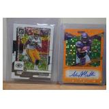 Football Cards - Waddle, Mattison, Achane, Dillon Football Cards - Waddle, Mattison, Achane, Dillon