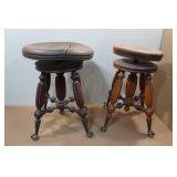 *2* Vintage Claw & Ball Foot Stools *2* Vintage Claw & Ball Foot Stools