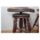 *2* Vintage Claw & Ball Foot Stools *2* Vintage Claw & Ball Foot Stools