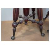 *2* Vintage Claw & Ball Foot Stools *2* Vintage Claw & Ball Foot Stools