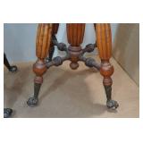 *2* Vintage Claw & Ball Foot Stools *2* Vintage Claw & Ball Foot Stools
