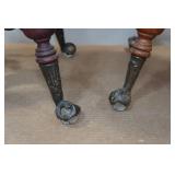 *2* Vintage Claw & Ball Foot Stools *2* Vintage Claw & Ball Foot Stools