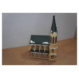 Vintage Santas Workbench St. Augustines Catherdral Lighted House Vintage Santas Workbench St. Augustines Catherdral Lighted House