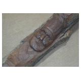 Hand Carved Sioux Lodge Totem Hand Carved Sioux Lodge Totem