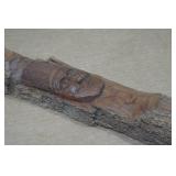Hand Carved Sioux Lodge Totem Hand Carved Sioux Lodge Totem