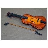 Vintage Mini Wooden Violin with Bow Vintage Mini Wooden Violin with Bow