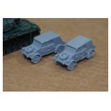 3D Printed HO Scale German Military Vehicles 3D Printed HO Scale German Military Vehicles