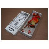 Vintage Look Tin Litho Climbing Monkey Vintage Look Tin Litho Climbing Monkey
