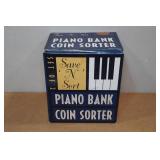 Piano Bank Coin Sorter Piano Bank Coin Sorter