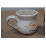 *3* Nemadji Handmade Clay Pottery Pieces *3* Nemadji Handmade Clay Pottery Pieces