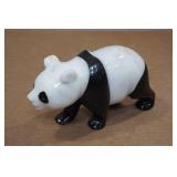 Carved Glass Panda Carved Glass Panda