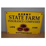 Vintage State Farm Mutual Signs Vintage State Farm Mutual Signs