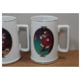 *5* Vintage Coca-Cola Christmas Mugs *5* Vintage Coca-Cola Christmas Mugs