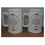 *5* Vintage Coca-Cola Christmas Mugs *5* Vintage Coca-Cola Christmas Mugs