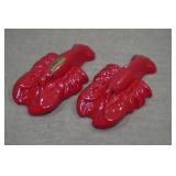 Vintage Salt and Pepper Shaker Set - Lobster Vintage Salt and Pepper Shaker Set - Lobster