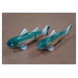 Vintage Salt and Pepper Shaker Set - Trout Vintage Salt and Pepper Shaker Set - Trout