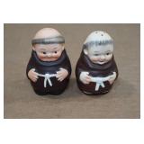 Vintage Salt and Pepper Shaker Set - Friar Vintage Salt and Pepper Shaker Set - Friar