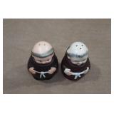 Vintage Salt and Pepper Shaker Set - Friar Vintage Salt and Pepper Shaker Set - Friar