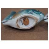 Vintage Salt and Pepper Shaker Set - Blue Fish Vintage Salt and Pepper Shaker Set - Blue Fish