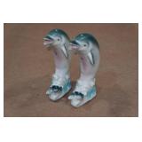 Vintage Salt and Pepper Shaker Set - Dolphin Vintage Salt and Pepper Shaker Set - Dolphin