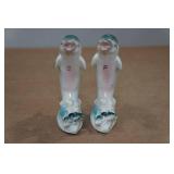Vintage Salt and Pepper Shaker Set - Dolphin Vintage Salt and Pepper Shaker Set - Dolphin