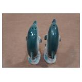 Vintage Salt and Pepper Shaker Set - Dolphin Vintage Salt and Pepper Shaker Set - Dolphin