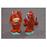 Vintage Salt and Pepper Shaker Set - Lobster Vintage Salt and Pepper Shaker Set - Lobster
