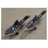 Vintage Salt and Pepper Shaker Set - Trout Vintage Salt and Pepper Shaker Set - Trout