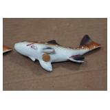 Vintage Salt and Pepper Shaker Set - Trout Vintage Salt and Pepper Shaker Set - Trout