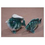 Sunfish Cream Dish and Sugar Shaker Sunfish Cream Dish and Sugar Shaker