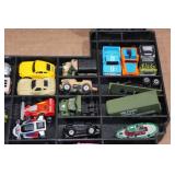 Assorted Micro Machines Vehicles in Cary Case Assorted Micro Machines Vehicles in Cary Case