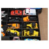 Assorted Micro Machines Vehicles in Cary Case Assorted Micro Machines Vehicles in Cary Case