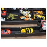 Assorted Micro Machines Vehicles in Cary Case Assorted Micro Machines Vehicles in Cary Case