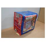 Vintage Garage Car Carry Case with Cars Vintage Garage Car Carry Case with Cars