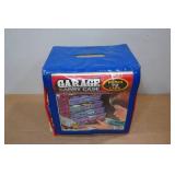 Vintage Garage Car Carry Case with Cars Vintage Garage Car Carry Case with Cars