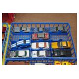Vintage Garage Car Carry Case with Cars Vintage Garage Car Carry Case with Cars