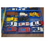 Vintage Garage Car Carry Case with Cars Vintage Garage Car Carry Case with Cars