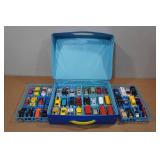 Vintage Matchbox Carry Case with Cars Vintage Matchbox Carry Case with Cars