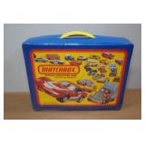 Vintage Matchbox Carry Case with Cars Vintage Matchbox Carry Case with Cars