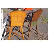 Antique Wood Chair, Rocking Chair, High Chairs Antique Wood Chair, Rocking Chair, High Chairs