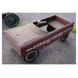 Antique AMF Fire Chief No 503 Pedal Car Antique AMF Fire Chief No 503 Pedal Car