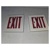 exit signs exit signs